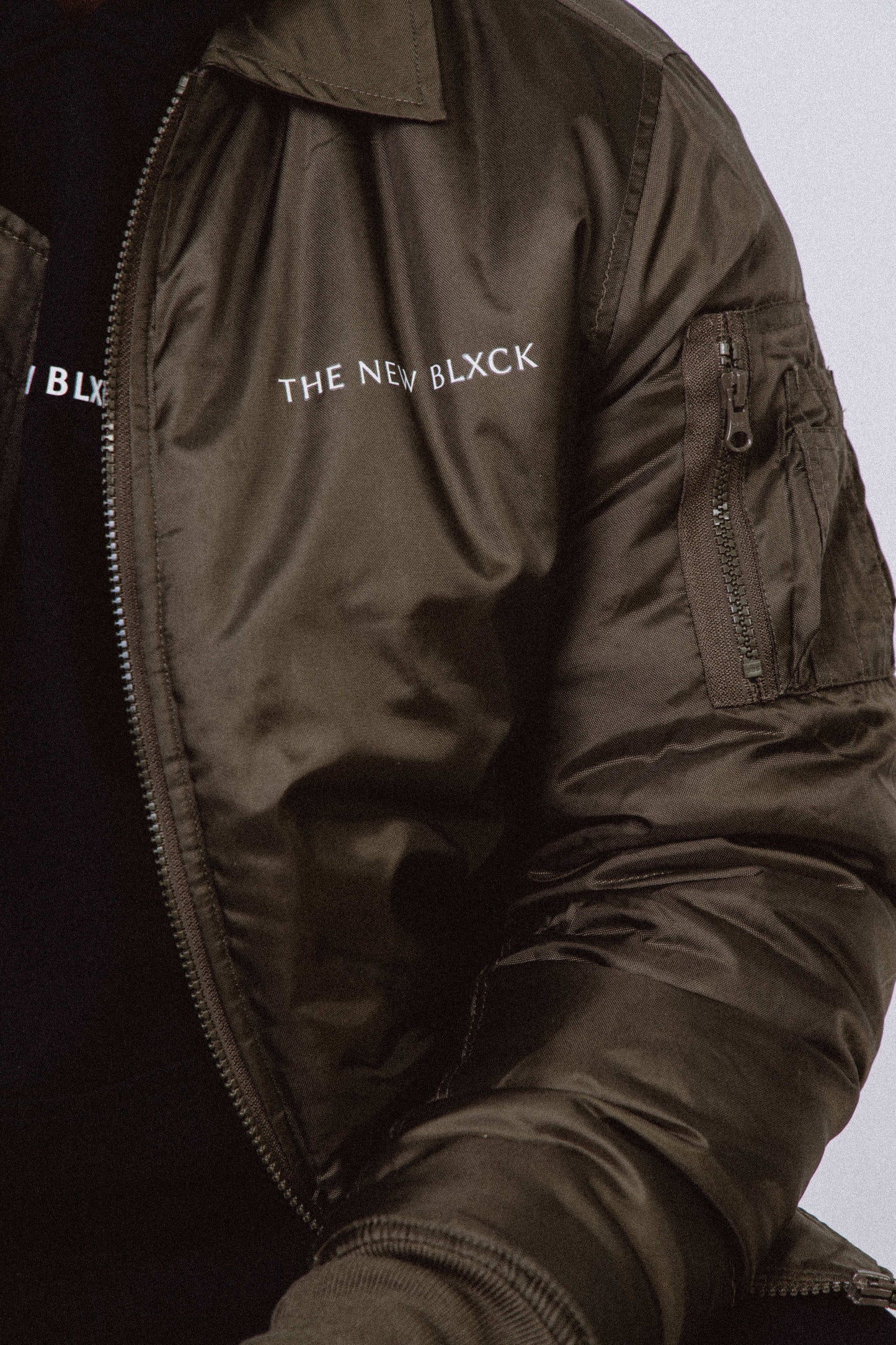 TNB Men's Collar Bomber Jacket