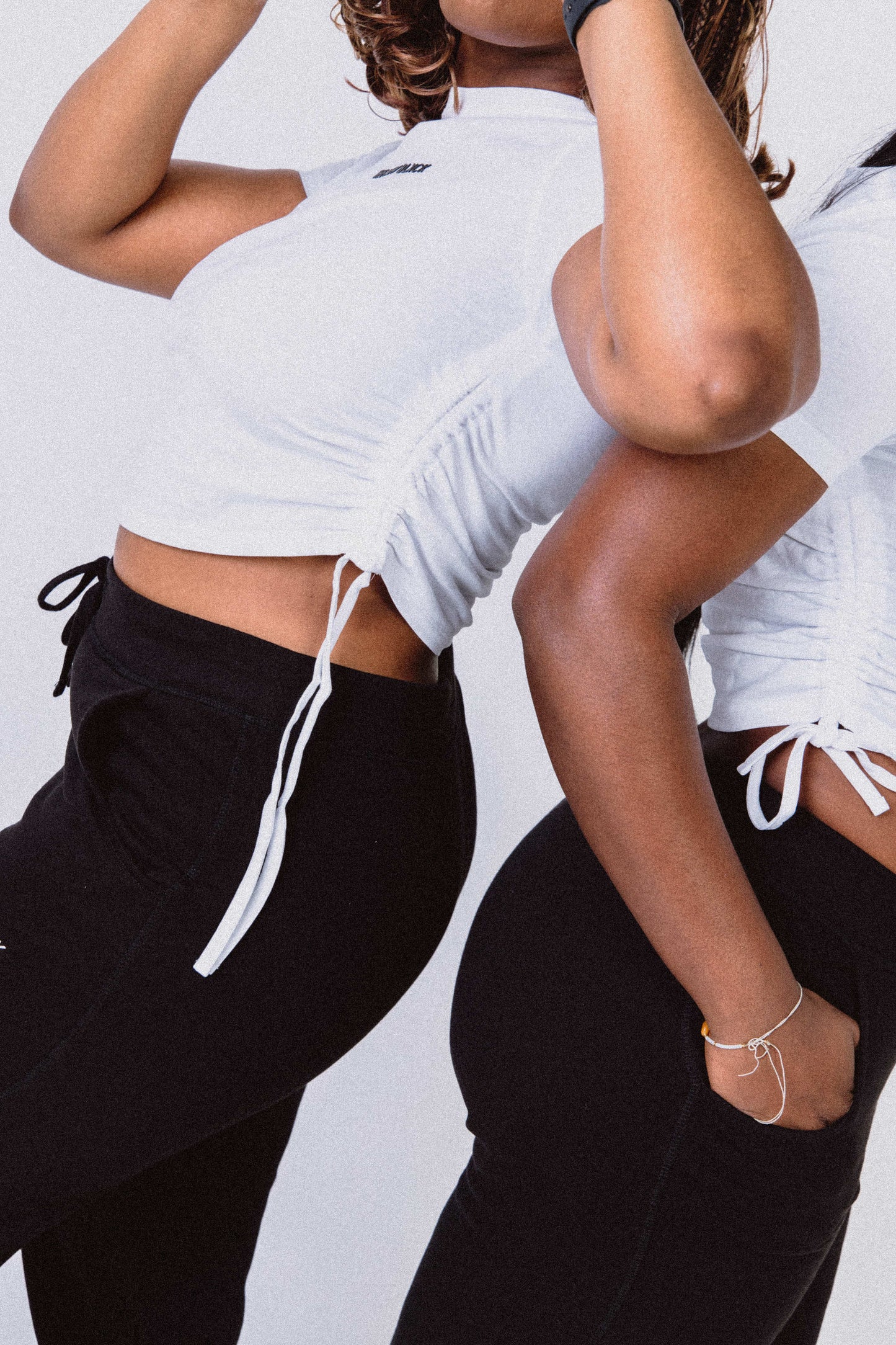 TNB Women’s TriDri® Ruched Crop Top