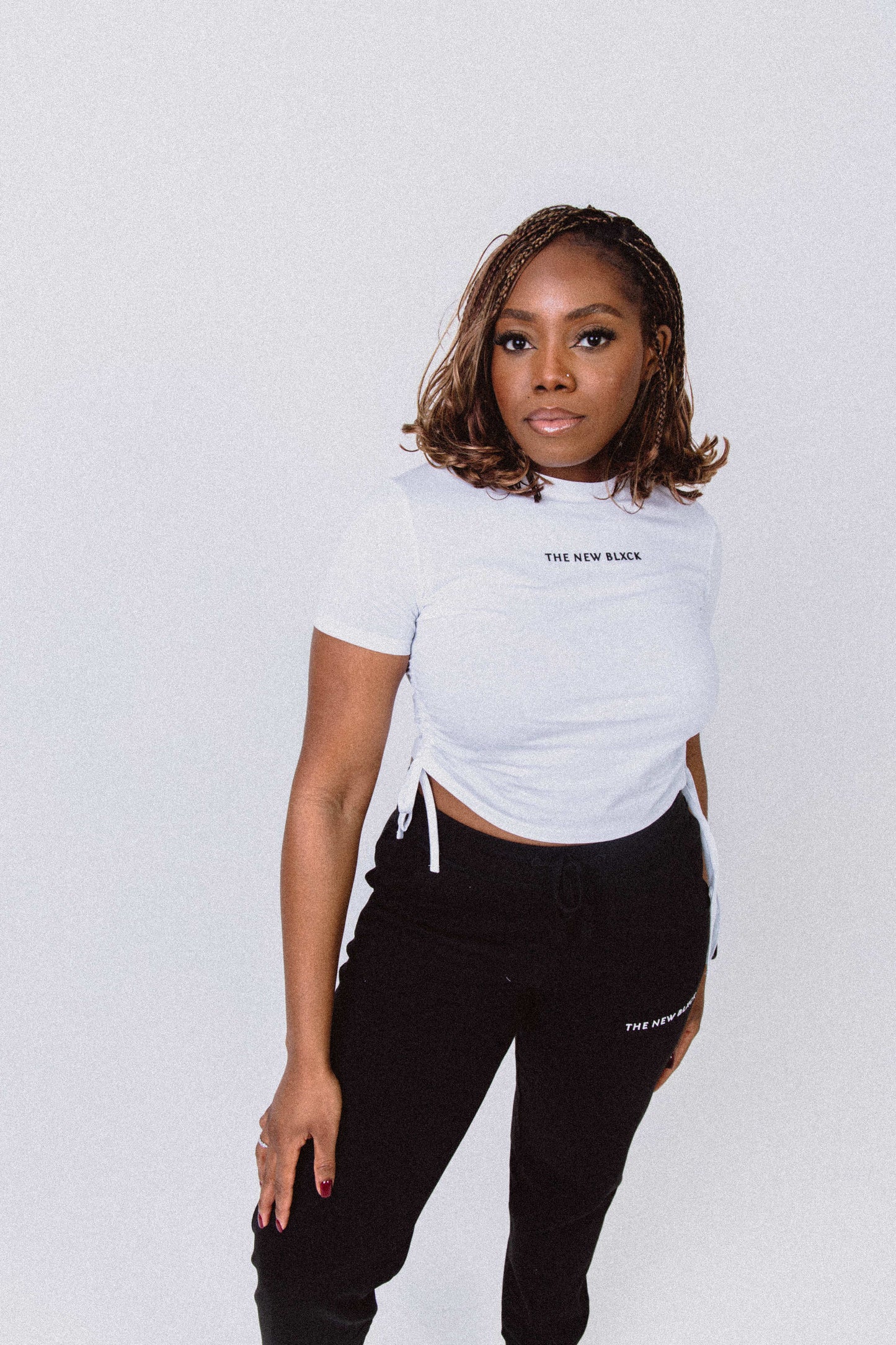 TNB Women’s TriDri® Ruched Crop Top