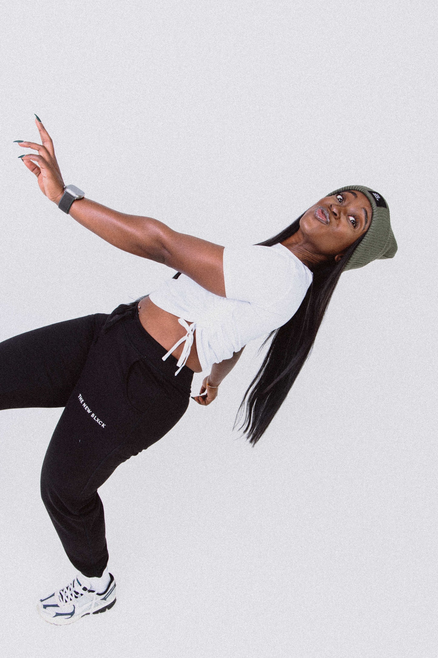 TNB Women’s TriDri® Ruched Crop Top