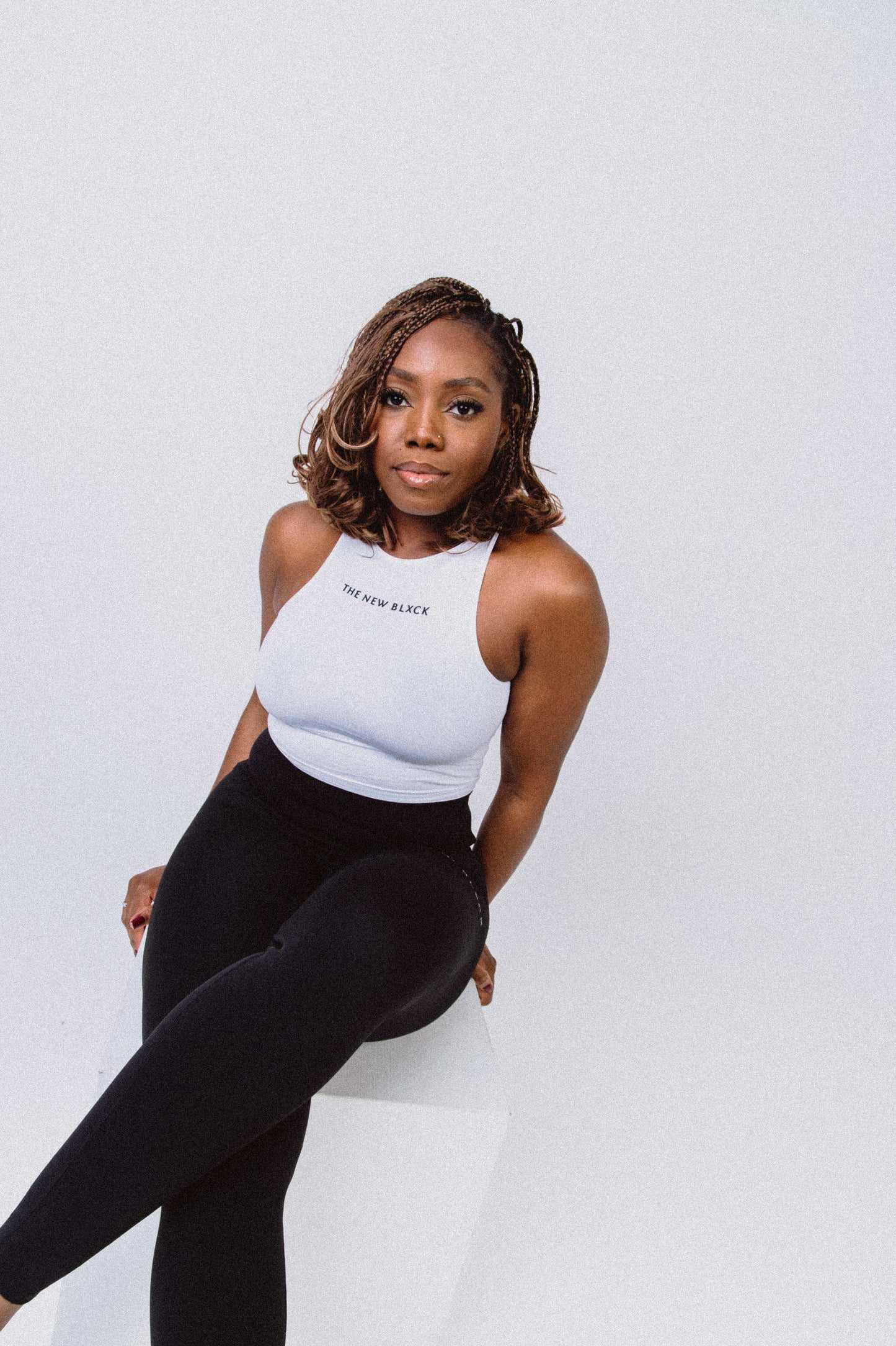 TNB Women's Sleeveless Cropped Top